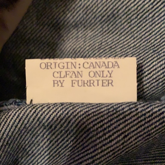 JEAN CRISAN FOURRURE woman’s denim/rabbit fur jacket vest. - Picture 11 of 11